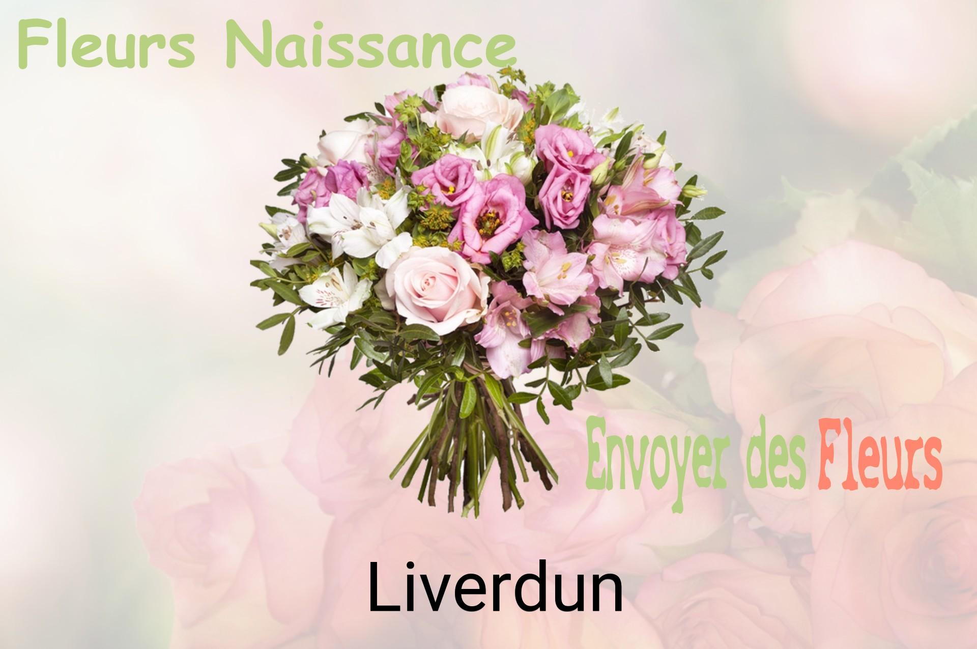 Bouquet de fleurs de naissance livré à Liverdun